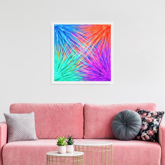 Four Winds Canvas Print (Insitu(LivingRoom))