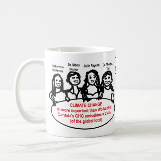 Four Women Ignore Wolbachia by RoseWrites Coffee Mug
