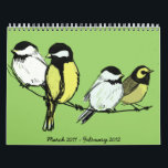 fourcalling-birds, March 2011 - February 2012 Calendar<br><div class="desc">The twelve days of Christmas inspired calendar.</div>