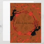 fourmi, affirmation positive ,phrase inspirante (Front/Back)