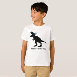 Fourosaurus Rex Family Dinosaur Shirt at Zazzle
