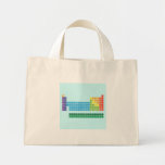 Periodic Table Writer  Fourre-tout minuscule sac en toile