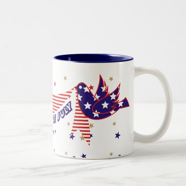 Fourth 4th Of July Coffee Mugs (Right)