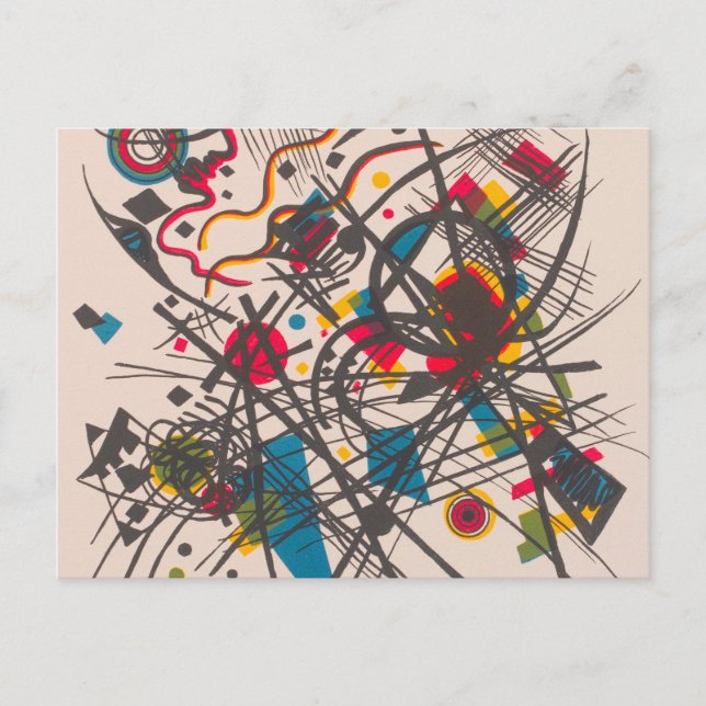 Fourth Bauhaus Wallet, 1923 by Wassily Kandinsky Postcard (Front)