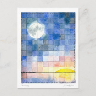 Fourth Day (7 days of creation) Postcard