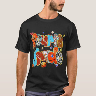 Fourth Grade Baseball Basketball Football Sports B T-Shirt