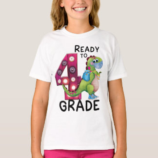 Fourth Grade Dinosaur T-Shirt