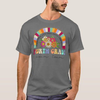 Fourth Grade Dream Team  Retro 4th Grade Back To S T-Shirt
