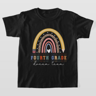 Fourth Grade Dream Team Teachers Back To School  T-Shirt