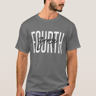 Fourth Grade For Teachers Team 4Th Grade Squad T-Shirt