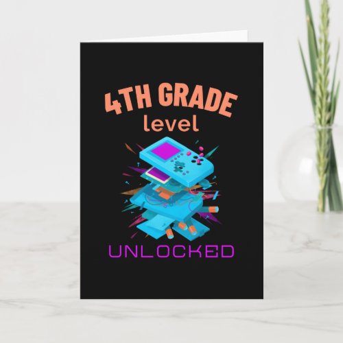 fourth grade level unlocked card