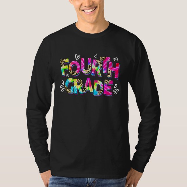 Fourth Grade Teacher 4th Student Back To School Ti T-Shirt (Front)