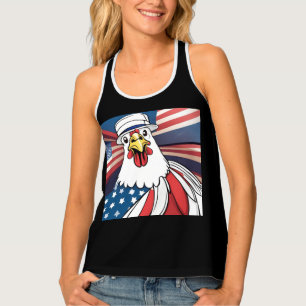 Fourth of Chicken Tank Top