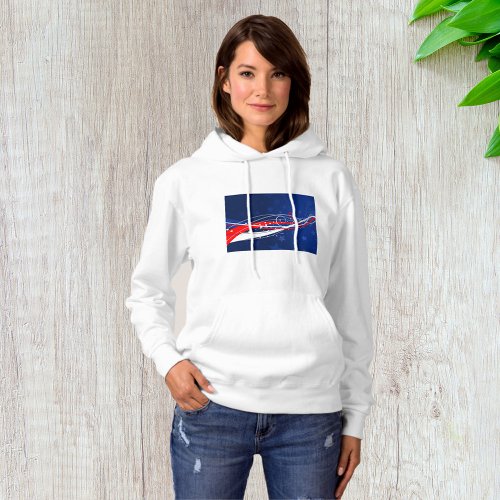 Fourth Of July Abstract Hoodie