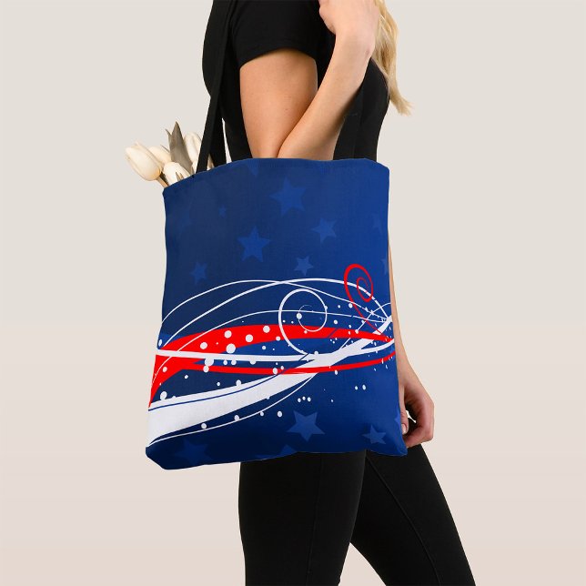 Fourth Of July Abstract Tote Bag (Creator Uploaded)
