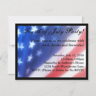 Fourth of July Celebration Invitation