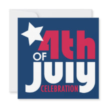 Fourth of July Celebration Invitation