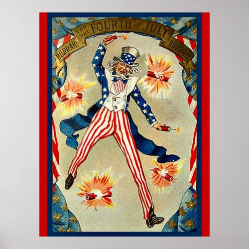 Fourth of July Celebration _ Uncle Sam Poster