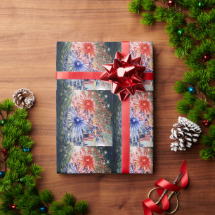 Fourth of July Celebration Wrapping Paper