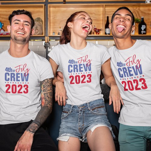 Fourth Of July Crew T_Shirt