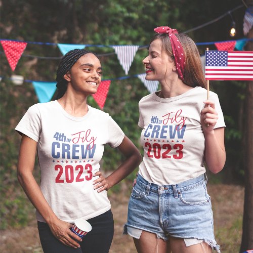 Fourth Of July Crew T_Shirt