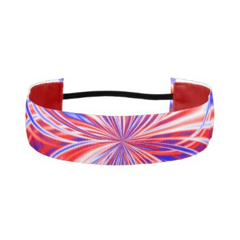 Fourth Of July Fireworks Athletic Headband by giftsbygenius at Zazzle