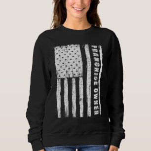 Fourth of July  for Men American Flag franchise ow Sweatshirt