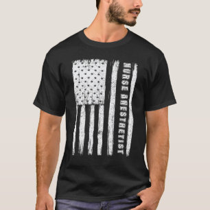 Fourth of July for Men nurse anesthetist T-Shirt