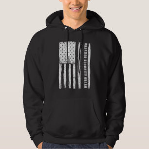 Fourth of July  for Men unarmed security guard Hoodie