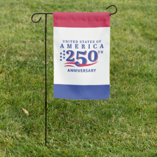 Fourth of July Golf Dad USA 250th Anniversary Garden Flag