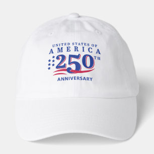 Fourth of July Golf Dad USA 250th Anniversary Hat