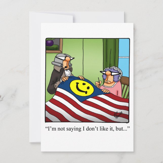 Fourth of July Humor Party Invitation (Front)