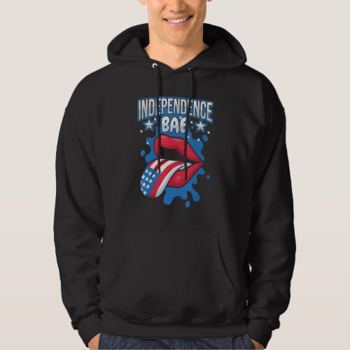 Fourth Of July Independence Bae 4th Of July 1 Hoodie
