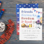 Fourth of July | Independence Day BBQ Party Invitation