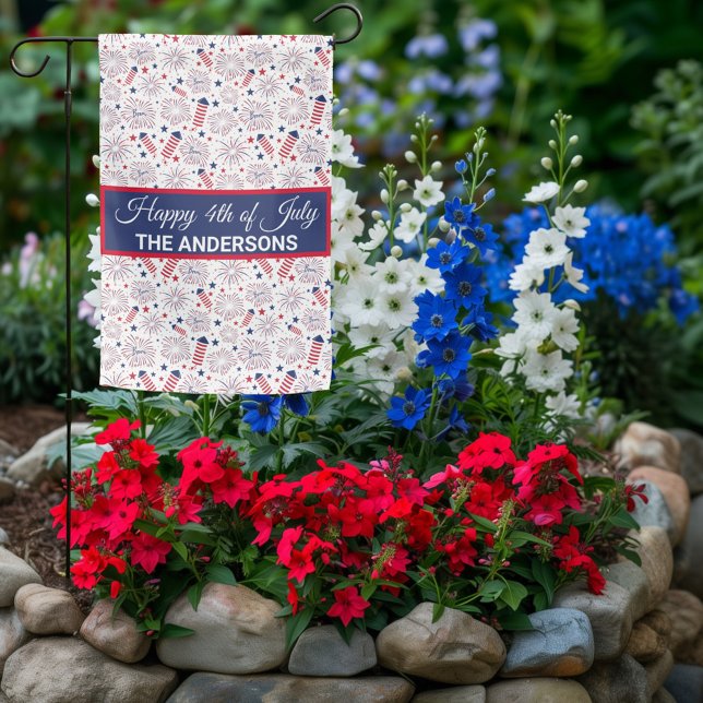 Fourth of July Independence Day Celebration Garden Flag (Creator Uploaded)