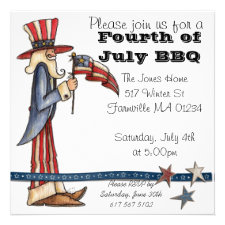 Fourth of July Invite