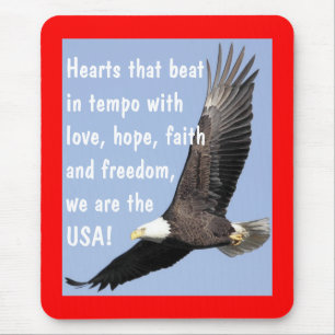 Fourth Of July Mouse Pad