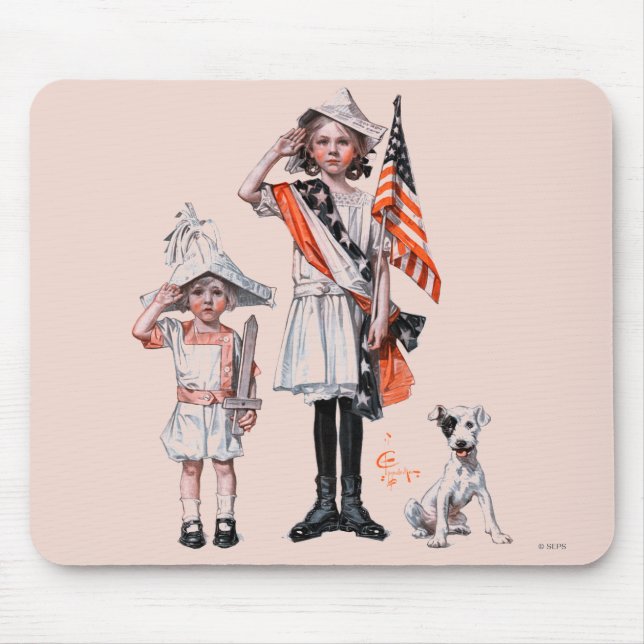 Fourth of July Mouse Pad (Front)