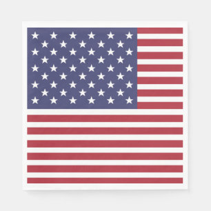 Fourth of July Paper Napkins