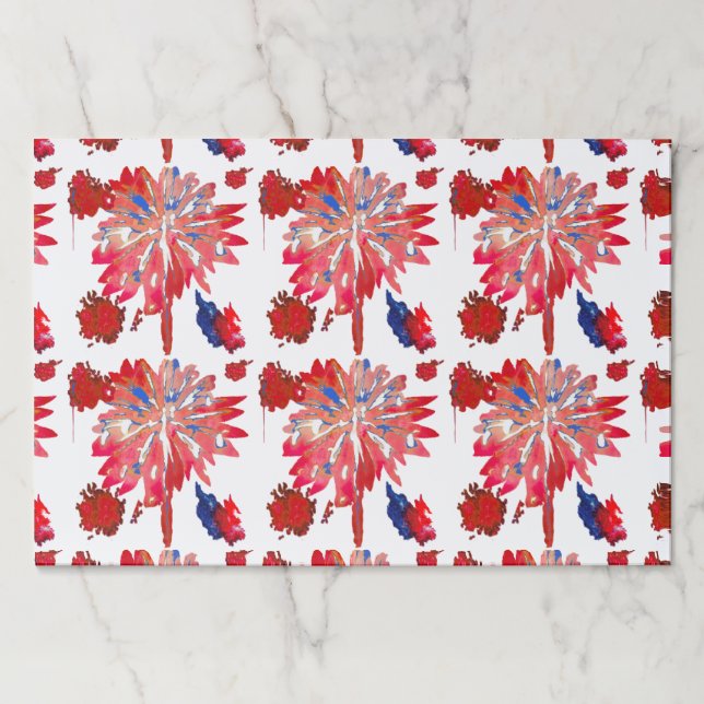 Fourth of July Paper Placemats (Front)