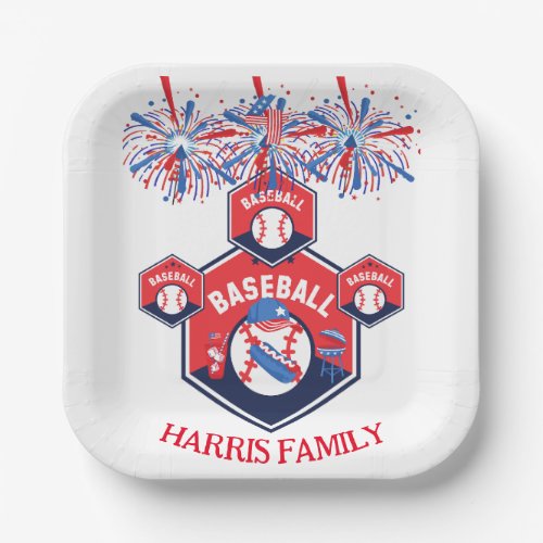 Fourth of July  Paper Plates