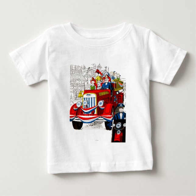 Fourth of July Parade Baby T-Shirt (Front)