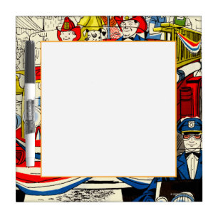 Fourth of July Parade Dry-Erase Board