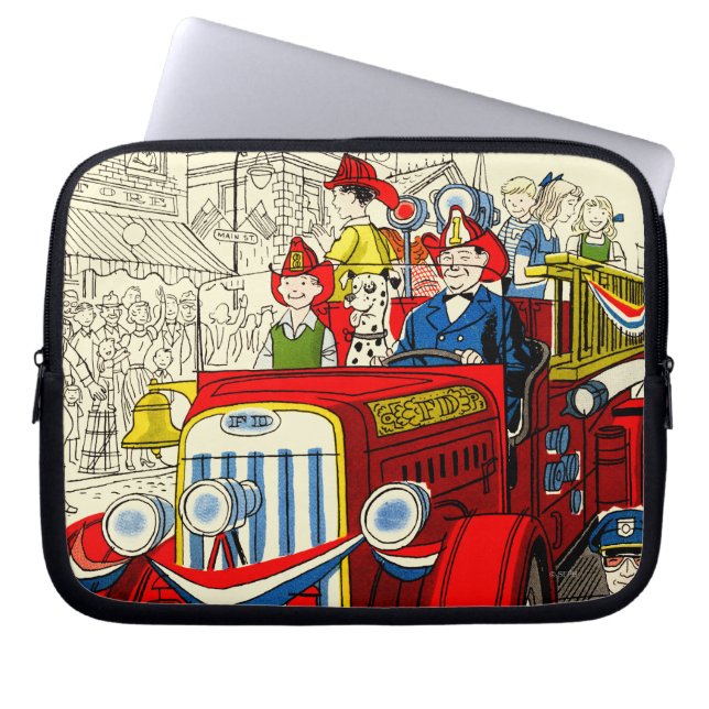 Fourth of July Parade Laptop Sleeve (Front)