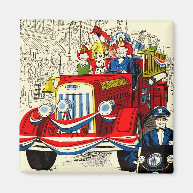 Fourth of July Parade Magnet (Front)