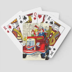 Fourth of July Parade Poker Cards