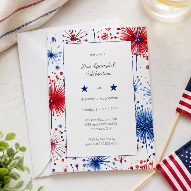 Fourth of July Party Invitation (Creator Uploaded)