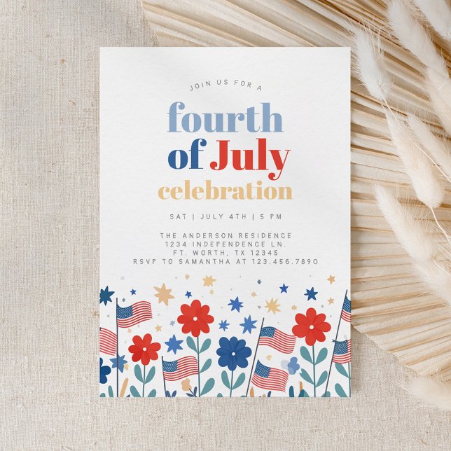 Fourth of July Party Invitation (Creator Uploaded)