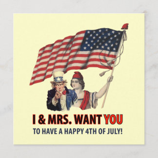 Fourth of July Party Invitation