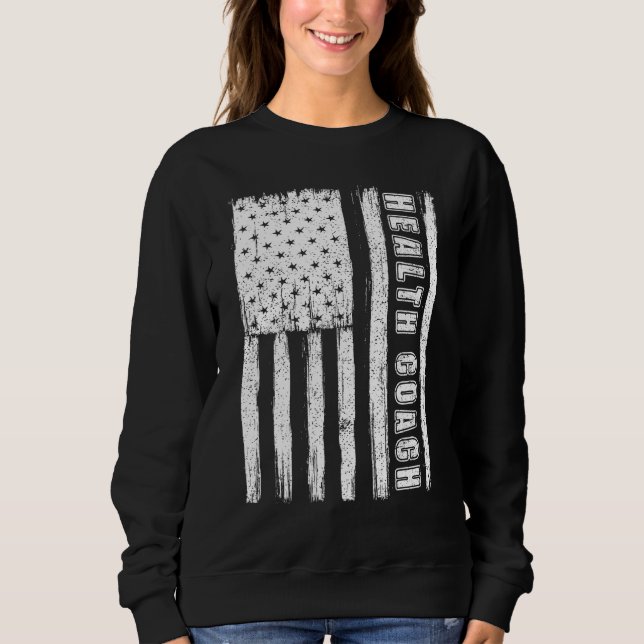 Fourth of July Shirts for Men American Flag health (Front)